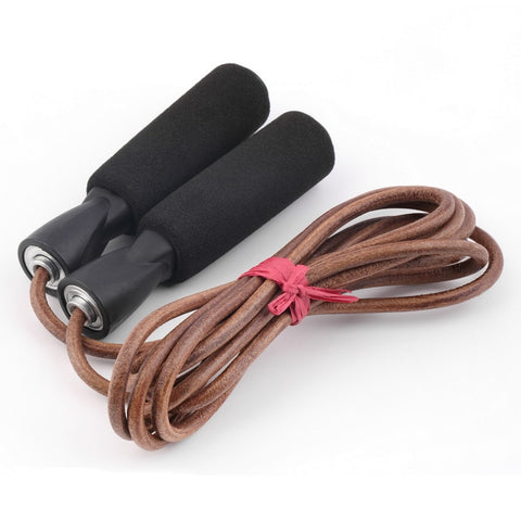3m Bold Leather Speed Skipping Jump Rope