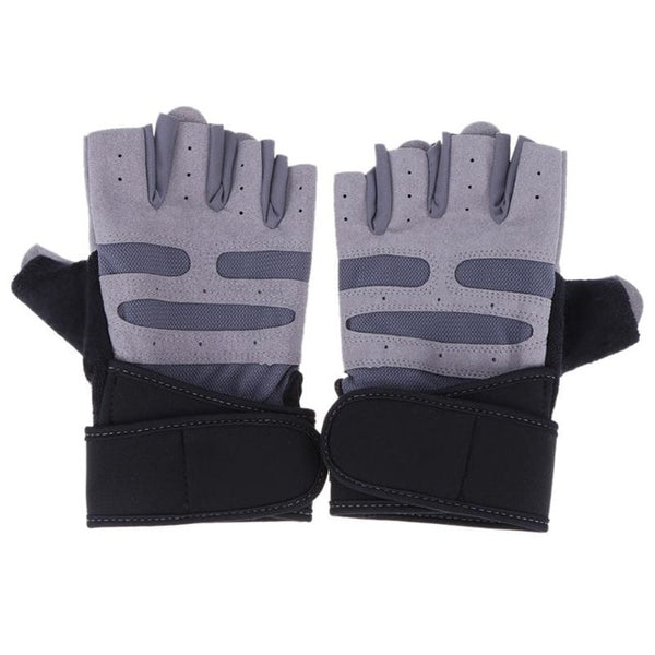 Sports Gym Gloves Women Half Finger Silicone