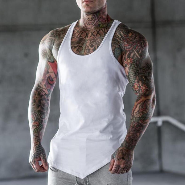 Brand Blank Clothing Solid Vest Men