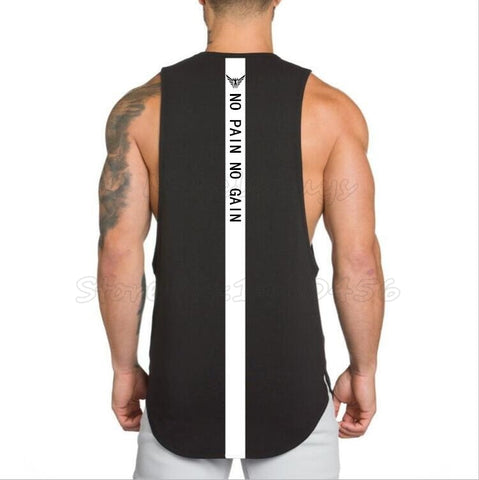 Brand NO PAIN NO GAIN GymsTank Top