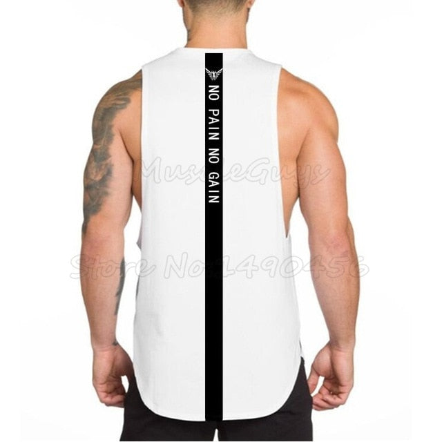 Brand NO PAIN NO GAIN GymsTank Top
