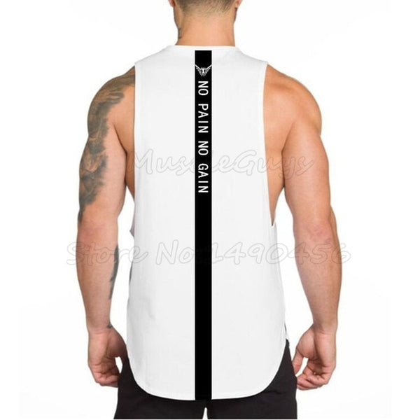 Brand NO PAIN NO GAIN GymsTank Top