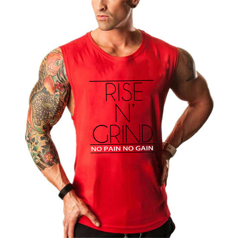 Brand Men's Muslce Vest Tank Tops