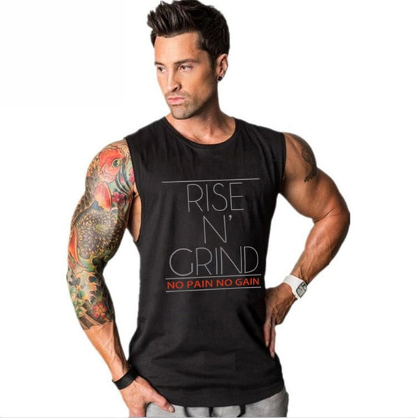 Brand Men's Muslce Vest Tank Tops