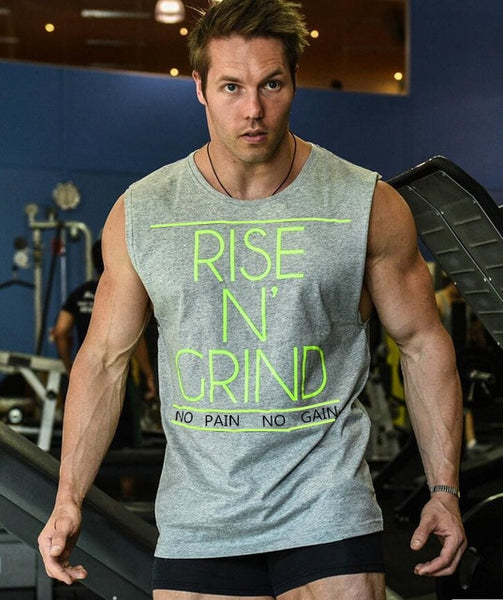 Brand Men's Muslce Vest Tank Tops