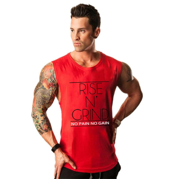 Brand Men's Muslce Vest Tank Tops