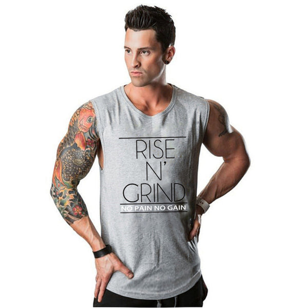 Brand Men's Muslce Vest Tank Tops