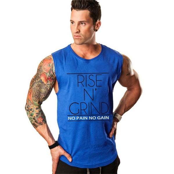 Brand Men's Muslce Vest Tank Tops