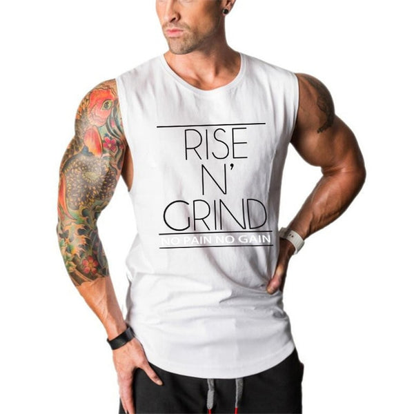 Brand Men's Muslce Vest Tank Tops