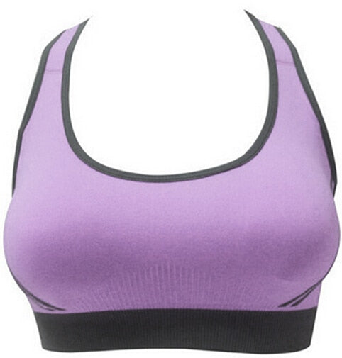 Women Padded Top Athletic Vest Gym