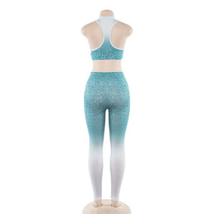 Cropped Fitness Casual Clothing Two Piece Set