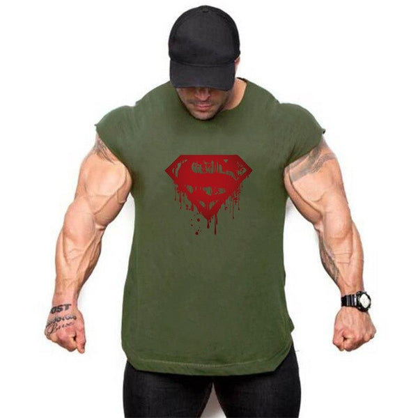 Superman Gyms Tank Top Mens
