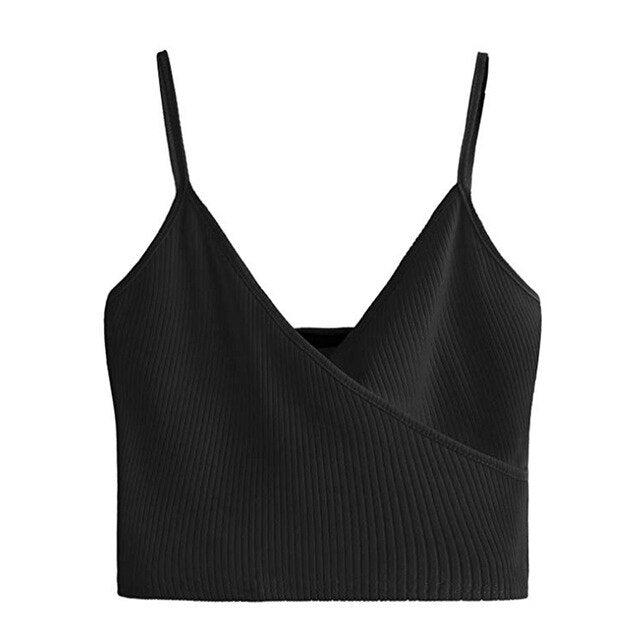 Women V-Neck Sports Blockout Gym