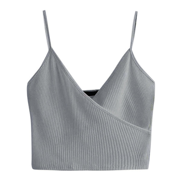 Women V-Neck Sports Blockout Gym
