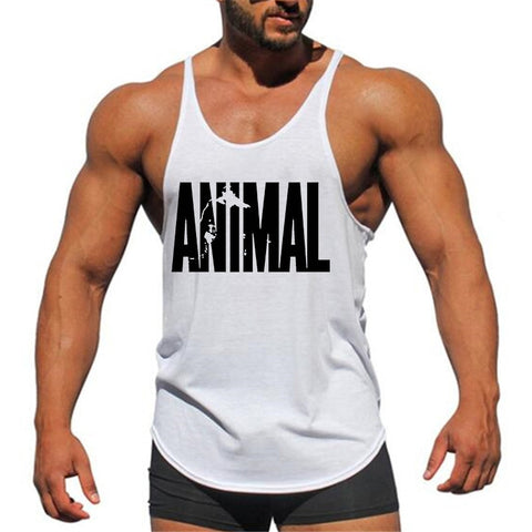 Brand Fitness Mens Gyms Tank Top