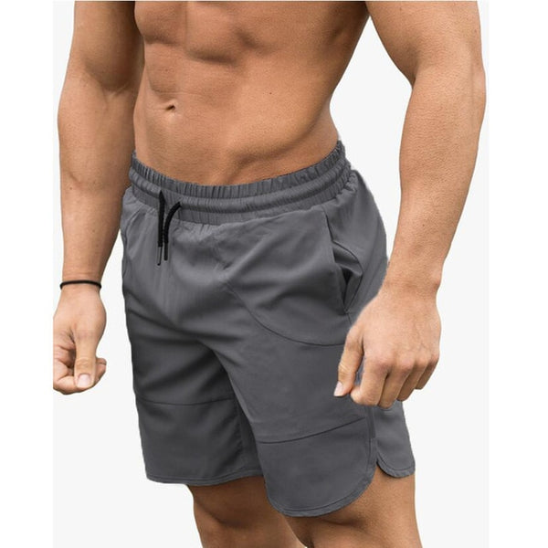 Solid Color Patchwork Quick Drying Shorts Men's