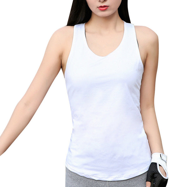 Sleeveless Fitness Vest Top Sexy  Gym