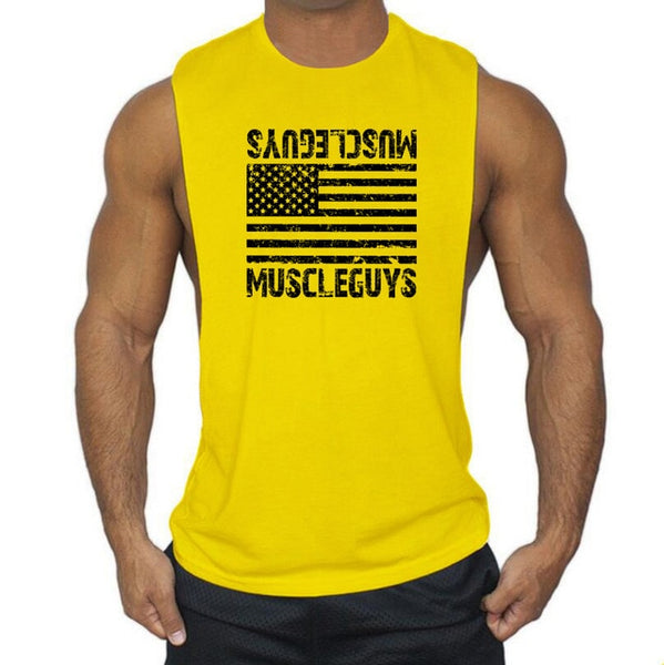 Muscleguys Brand Fitness Men Tank Tops