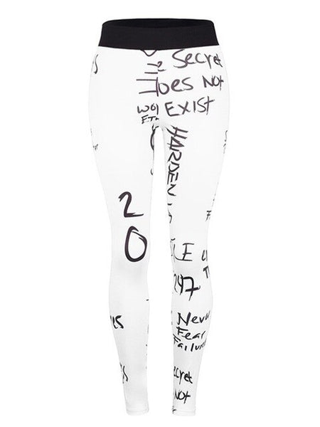 Slim Fitness Leggings Elastic Workout Leggings