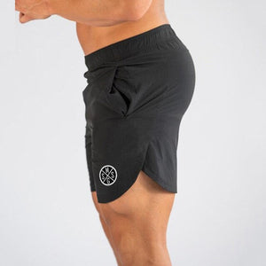 Muscleguys Men's Slim Fit Short Trousers Fitness
