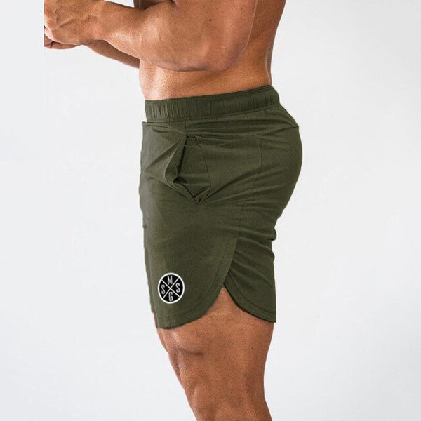 Muscleguys Men's Slim Fit Short Trousers Fitness