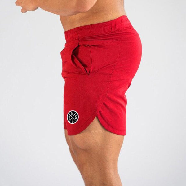 Muscleguys Men's Slim Fit Short Trousers Fitness