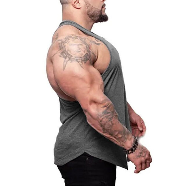 2019 New  Men Brand Gyms Sleeveless Shirt
