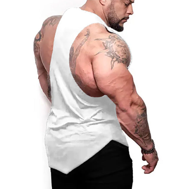 2019 New  Men Brand Gyms Sleeveless Shirt